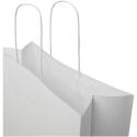 Bullet papieren tas 31x12x31 cm met gedraaide handgrepen - 120 g/m²