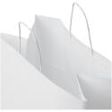 Bullet papieren tas 34x20x35 cm met gedraaide handgrepen - 80-90 g/m²