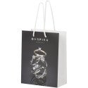 Bullet Papiertüte 18x9x23 cm mit Kunststoffgriffen - 170 g/m²