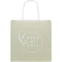 Bullet Papiertüte 24x9x24 cm mit gedrehten Griffen - 120 g/m²
