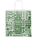 Bullet Papiertüte 31x12x31 cm mit gedrehten Griffen - 120 g/m²