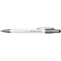 Bullet Rill RCS recycled ballpoint pen with stylus and fidget spinner, black ink