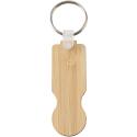 Bullet Ronan bamboe winkelwagen sleutelhanger