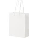 Bullet sac en papier 18x9x23 cm avec poignées en plastique - 170 g/m²