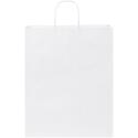 Bullet sac en papier 32x12x40 cm avec poignées torsadées - 80-90 g/m²