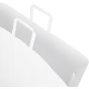 Bullet sac en papier 49,5x14x44 cm avec poignées plates - 90-100 g/m²