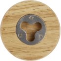 Bullet Scol wooden coaster with bottle opener