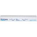 Bullet Sticky-Mate® Haftnotizen mit gedrucktem 30 cm Lineal aus recyceltem Material