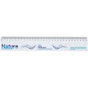 Bullet Sticky-Mate® recycled sticky notes with printed 30 cm ruler
