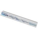 Bullet Sticky-Mate® recycled sticky notes with printed 30 cm ruler