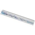 Bullet Sticky-Mate® recycled sticky notes with printed 30 cm ruler