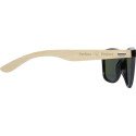 Bullet Taiyō rPET/bamboo mirrored polarized sunglasses