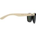 Bullet Taiyō rPET/bamboo mirrored polarized sunglasses