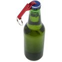 Bullet Tao fles- en blikopener van RCS gerecycled aluminium met sleutelhanger