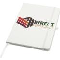 Bullet Teak A5 recycled hardcover notebook with lined pages