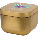 Bullet Tindra square tin candle with vanilla aroma