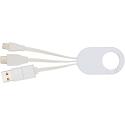 Bullet Troop 4-in-1 recycled plastic charging cable