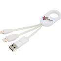 Bullet Troop 4-in-1 recycled plastic charging cable