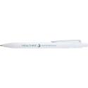 Bullet Unica balpen van gerecycled plastic, blauwschrijvend
