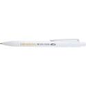 Bullet Unica recycled plastic ballpoint pen, black ink