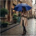 Citizen Green Libeccio 24 inch recycled windproof umbrella