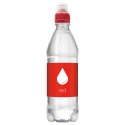 Drinks & More R-PET waterfles 500 ml met sportdop