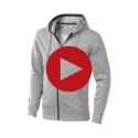 Elevate Life Arora unisex hoodie with zipper