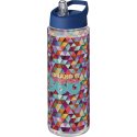 H2O Active Vibe 850 ml sports bottle with spout lid