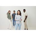 iqoniq Denali recycled cotton crewneck sweatershirt undyed