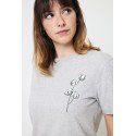 iqoniq Manuel recycled cotton T-shirt undyed