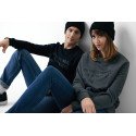 iqoniq Zion Rundhals-Pullover aus recycelter Baumwolle