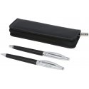 Luxe Carbon ballpoint pen gift set, black ink