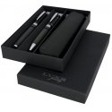 Luxe Carbon ballpoint pen gift set, black ink