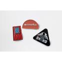 Soft enamel pins