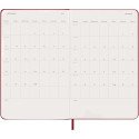 Moleskine hardcover 12 month L daily planner