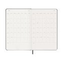 Moleskine hardcover 12 month L weekly planner vertical