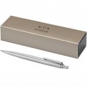 Parker Jotter stainless steel ballpoint pen, blue ink