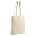 Premium 140g/m² sac fourre-tout en coton avec longues poignées - OEKO-TEX