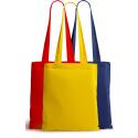 Premium 140g/m² Tote Bag aus Baumwolle mit langen Griffen - OEKO-TEX