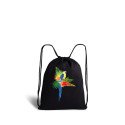 Premium 145 g/m² cotton drawstring backpack - OEKO-TEX