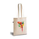 Premium 145 g/m² Fairtrade bag with long handles