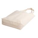 Premium 145 g/m² Fairtrade tas met lange hengsels en gusset