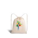 Premium 145 g/m² Rucksack aus Baumwolle mit Kordelzug – OEKOTEX