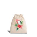 Premium 155 g/m² Beutel aus Baumwolle mit Kordelzug 25 x 30 cm - OEKO-TEX