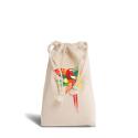 Premium 155 g/m² katoenen trekkoordzak 15 x 20 cm - OEKO-TEX