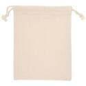 Premium 155 g/m² pochette à cordon en coton 15 x 20 cm - OEKO-TEX