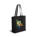Premium 300 g/m² cotton beach bag with long handles and a gusset - OEKO-TEX