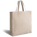 Premium 300g/m² extra grote shopper met bodem - OEKO-TEX