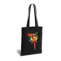 Premium 330g/m² canvas bag with long handles - OEKO-TEX