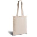 Premium 330g/m² canvas tas met lange handvatten - OEKO-TEX
